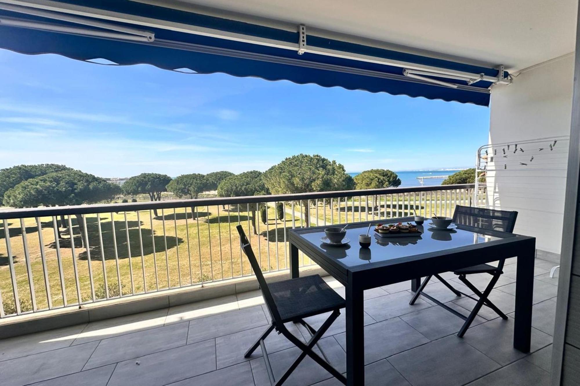 Le Mistral Appartement Standing Avec Vue Mer Exceptionnelle En 1Ere Ligne Le Grau-du-Roi Bagian luar foto